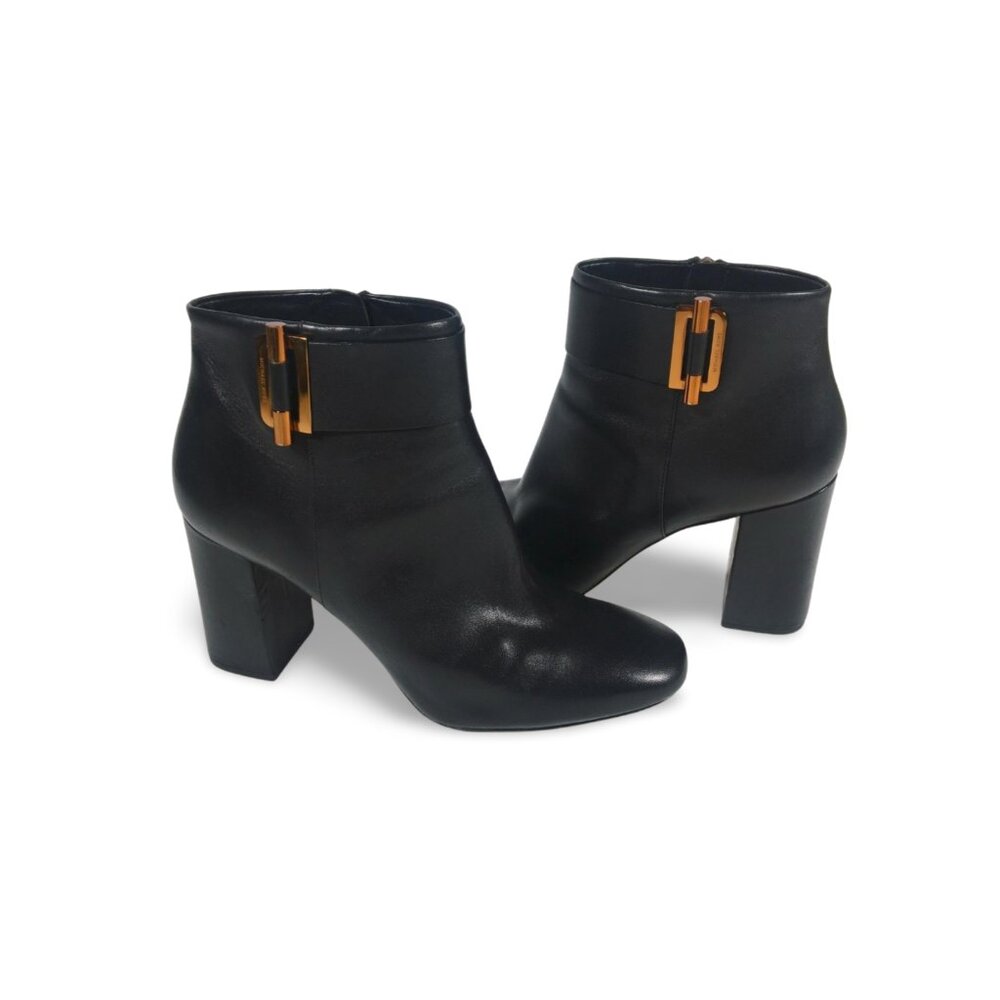 Michael Kors Gloria Leather Ankle Boots